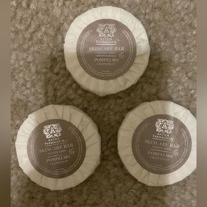 3 set Antica Farmacista skincare bar savon soin 1 oz each